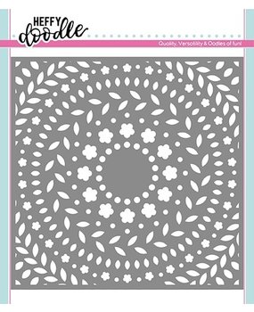 Heffy Doodle Ring A Rosies Stencil (HFD0119) (OUTLET)