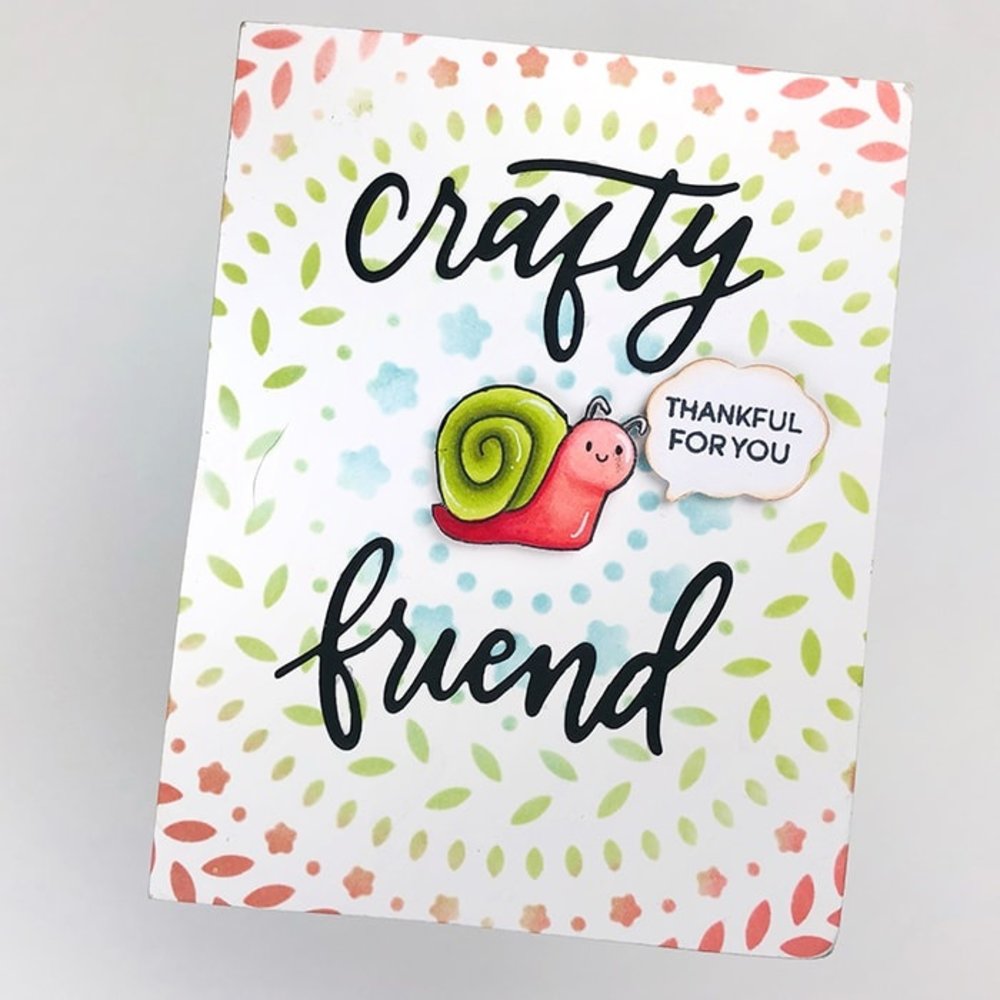 Heffy Doodle Ring A Rosies Stencil (HFD0119) (OUTLET)