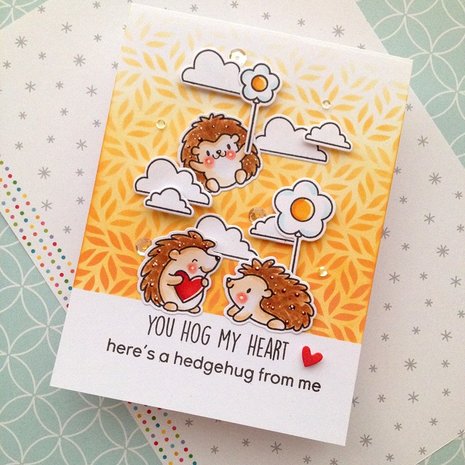 Heffy Doodle Fancy Foliage Stencil (HFD0226) (OUTLET)