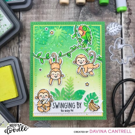 Heffy Doodle Amazonian Leaves Dies (HFD0227) (OUTLET) Heffy Doodle Amazonian Leaves Dies (HFD0227) (OUTLET)