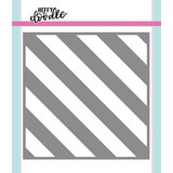 Heffy Doodle Barber Shop Stencil (HFD0096) (OUTLET)