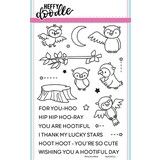 Heffy Doodle Hootiful Clear Stamps (HFD0077) (OUTLET)