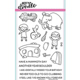 Heffy Doodle Prehistoric Pals Clear Stamps (HFD0069) (OUTLET)