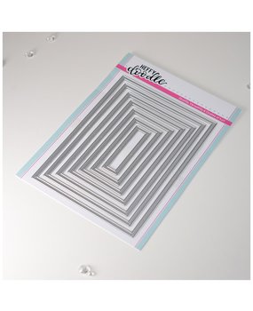 Heffy Doodle Skinny Metric Rectangle Frames Dies (EU Size) (HFD0265) (OUTLET)