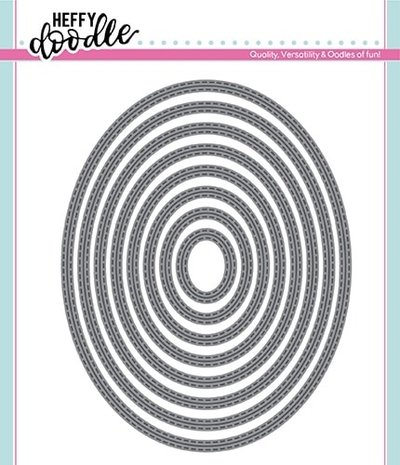 Heffy Doodle Ovally Excited Dies (HFD0180) (OUTLET) Heffy Doodle Ovally Excited Dies (HFD0180) (OUTLET)