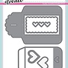 Heffy Doodle Heart Gift Card Pocket Dies (HFD0155) (OUTLET) Heffy Doodle Heart Gift Card Pocket Dies (HFD0155) (OUTLET)