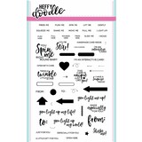 Heffy Doodle Interactively Yours Clear Stamps (HFD0009) (OUTLET)