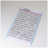 Heffy Doodle Classic Sentiments Clear Stamps (HFD0228) (OUTLET)