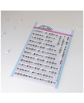 Heffy Doodle Down The Line Clear Stamps (HFD0258) (OUTLET)