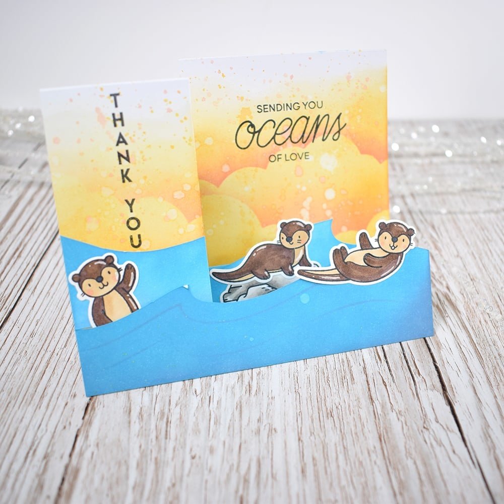 Heffy Doodle Down The Line Clear Stamps (HFD0258) (OUTLET)