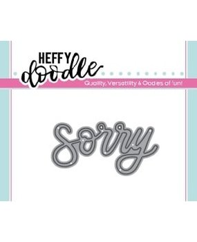 Heffy Doodle Sorry Dies (HFD0135) (OUTLET)