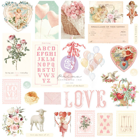 Prima Marketing Magic Love Ephemera 2 (996758) (DISCONTINUED)