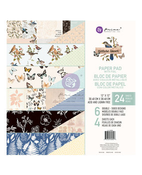 Prima Marketing Nature Lover 12x12 Inch Paper Pad (648008) (DISCONTINUED)