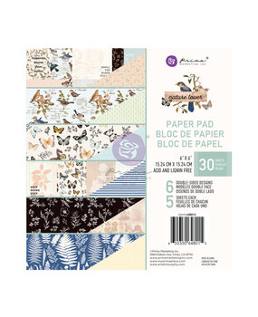 Prima Marketing Nature Lover 6x6 Inch Paper Pad (648015) (DISCONTINUED) Prima Marketing Nature Lover 6x6 Inch Paper Pad (648015) (DISCONTINUED)