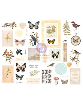 Prima Marketing Nature Lover Chipboard Stickers (648053) (DISCONTINUED)