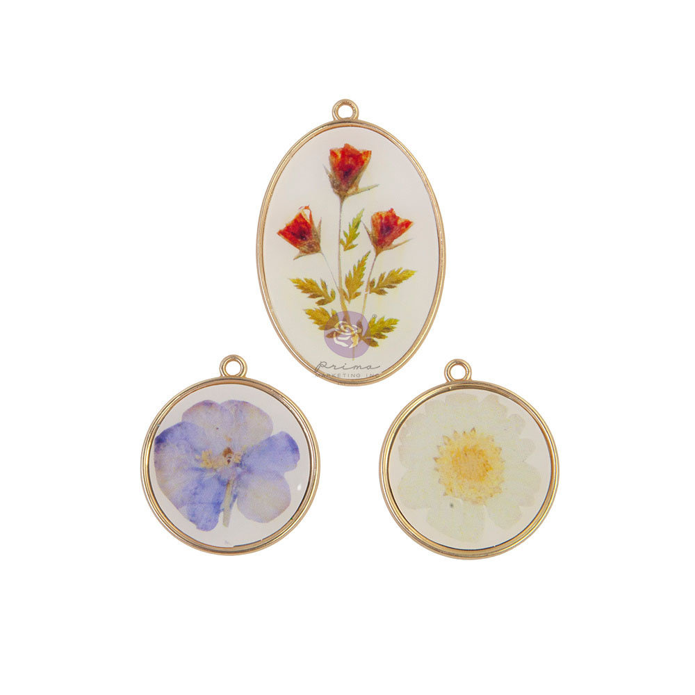 Prima Marketing Nature Lover Epoxy Charms (648091) (DISCONTINUED)