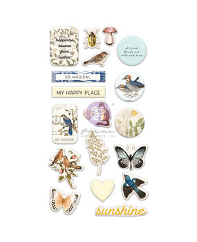Prima Marketing Nature Lover Puffy Stickers (648077) (DISCONTINUED) Prima Marketing Nature Lover Puffy Stickers (648077) (DISCONTINUED)