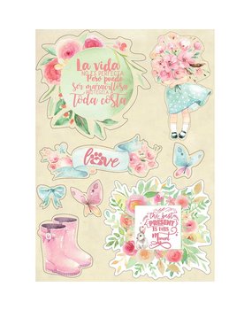 Stamperia Wooden Shapes A6 Circle of Love (KLSPA615) (DISCONTINUED)