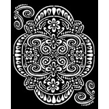 Stamperia Thick Stencil 20x25cm Amazonia Lace (KSTD073) (DISCONTINUED)