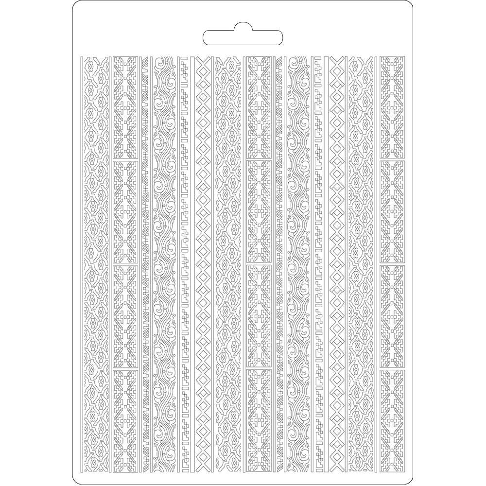 Stamperia Soft Mould A5 Amazonia Tribal (K3PTA574) (OUTLET)