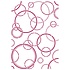Stencil A4 Romantic Threads Bubbles (KSG466) (DISCONTINUED)