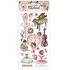 Stamperia Chipboard 15x30cm Passion (DFLCB21) (DISCONTINUED) Stamperia Chipboard 15x30cm Passion (DFLCB21) (DISCONTINUED)