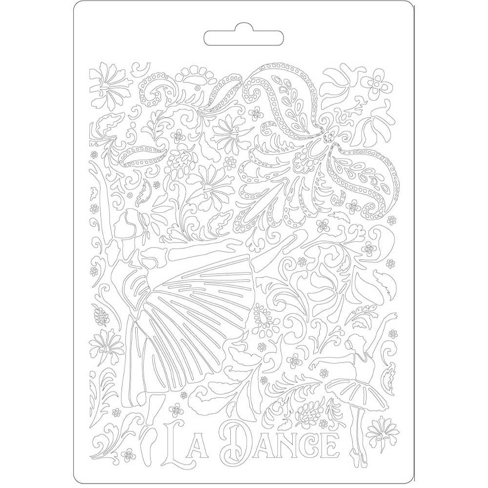 Stamperia Soft Mould A5 Passion Dancer (K3PTA577) (OUTLET)