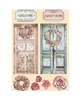 Stamperia Wooden Shapes A5 Passion Home (KLSP098) (OUTLET)