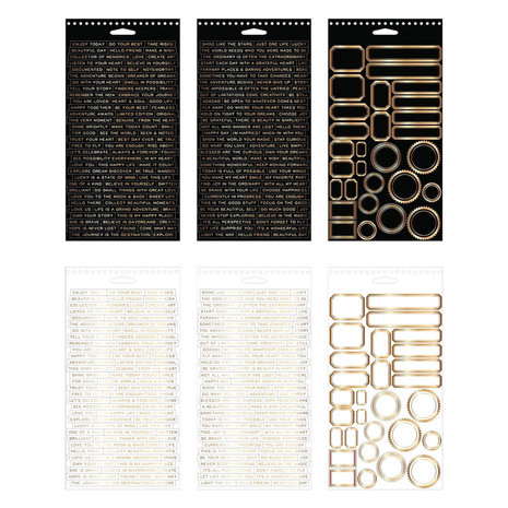Idea-ology Tim Holtz Metallic Sticker Book (TH94134)