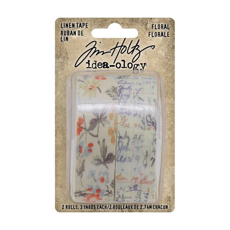 Idea-ology Tim Holtz Linen Tape Floral (TH94139)