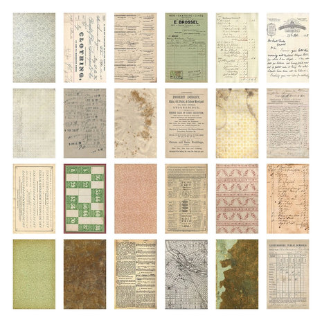 Idea-ology Tim Holtz Backdrops Volume 1 (TH94117)