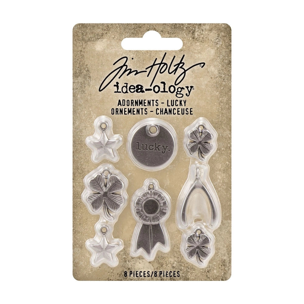 Idea-ology Tim Holtz Adornments Lucky (TH94131) (DISCONTINUED)