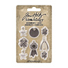 Idea-ology Tim Holtz Adornments Lucky (TH94131) (DISCONTINUED) Idea-ology Tim Holtz Adornments Lucky (TH94131) (DISCONTINUED)
