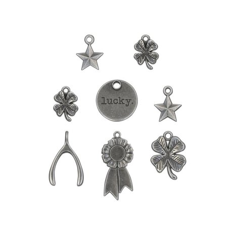 Idea-ology Tim Holtz Adornments Lucky (TH94131) (DISCONTINUED)