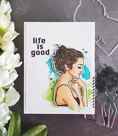 Picket Fence Studios Kylee Girl 3x4 Inch Clear Stamps (BG-124) (OUTLET) Picket Fence Studios Kylee Girl 3x4 Inch Clear Stamps (BG-124) (OUTLET)