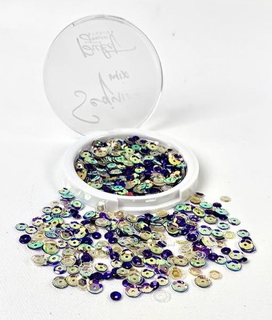 Picket Fence Studios Purple-rita Sequin Mix (SQ-131) (OUTLET)
