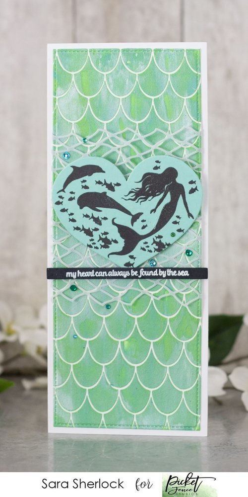 Picket Fence Studios Mermaids of the Sea 4x8 Inch Clear Stamps (OC-117) (OUTLET) Picket Fence Studios Mermaids of the Sea 4x8 Inch Clear Stamps (OC-117) (OUTLET)