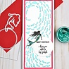 Picket Fence Studios Slim Line Fish for Infinity 4x10 Inch Stencil (SC-224) (OUTLET)