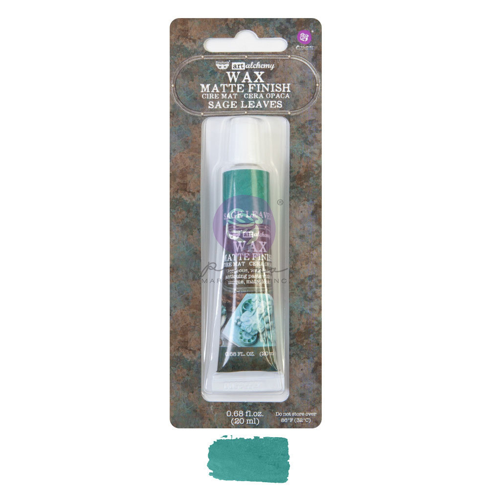 Finnabair Art Alchemy Matte Wax Sage Leaves (968717) Finnabair Art Alchemy Matte Wax Sage Leaves (968717)