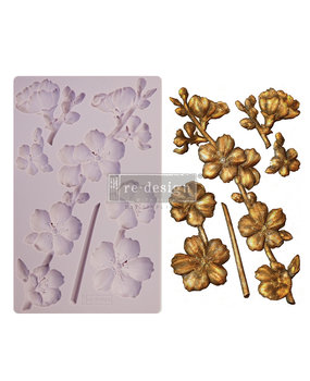 Re-Design with Prima Botanical Blossoms 5x8 Inch Mould (650445) (DISCONTINUED)