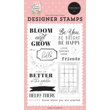 Carta Bella Bloom & Grow Clear Stamps (CBGA130043) (OUTLET)