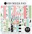 Flower Garden 6x6 Inch Cardmakers Mega Pad (CBGA130031) (OUTLET)