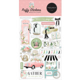 Carta Bella Flower Garden Puffy Stickers (CBGA130066) (OUTLET)