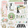 Carta Bella Flower Garden Puffy Stickers (CBGA130066) (OUTLET)