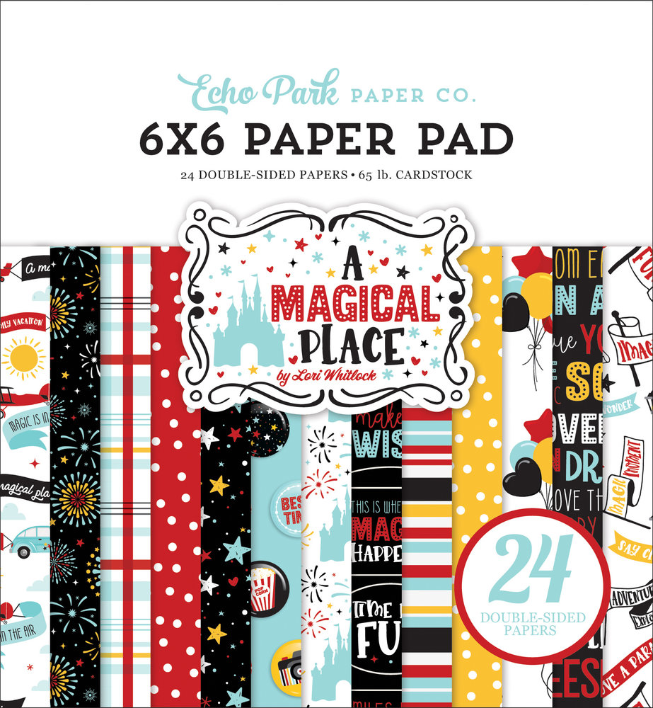 Echo Park A Magical Place 6x6 Inch Paper Pad (AMP239023) (DISCONTINUED)