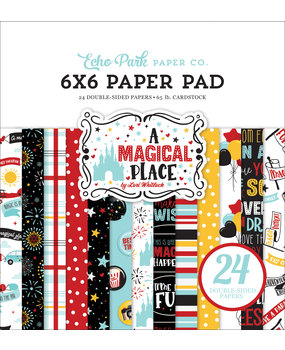 Echo Park A Magical Place 6x6 Inch Paper Pad (AMP239023) (DISCONTINUED)
