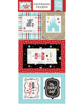 Echo Park A Magical Place Chipboard Frames (AMP239065) (DISCONTINUED) Echo Park A Magical Place Chipboard Frames (AMP239065) (DISCONTINUED)
