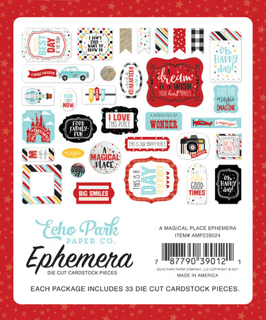 Echo Park A Magical Place Ephemera (AMP239024) (OUTLET)