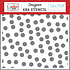 Happy Day Dots 6x6 Inch Stencil (AMP239035) (DISCONTINUED)