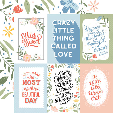 Echo Park Salutations No.1 6x6 Inch Paper Pad (SAN244023) (DISCONTINUED) Echo Park Salutations No.1 6x6 Inch Paper Pad (SAN244023) (DISCONTINUED)